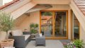 Dachterrasse mit Beispieleinrichtung