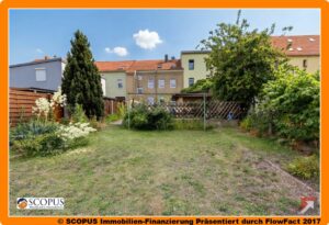 Garten, Hausrückansicht