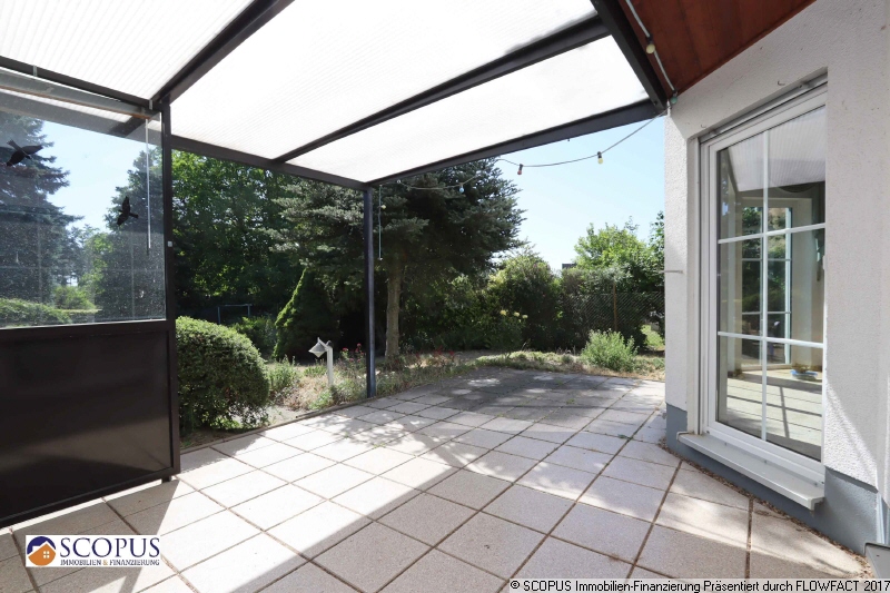 Überdachte Terrasse