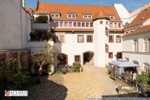 Blick vom Terrassengarten